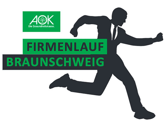 Logo AOK FIrmenlauf Braunschweig