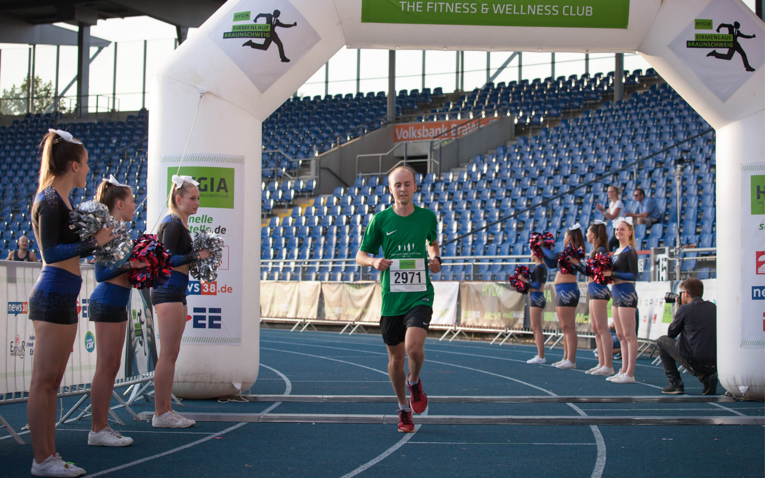 Süleyman Kuzugunzu beim Zieleinlauf