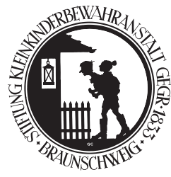 Emblem der deutschen Schule für Kinder mit Behinderungen, das Vielfalt und Chancengleichheit fördert.